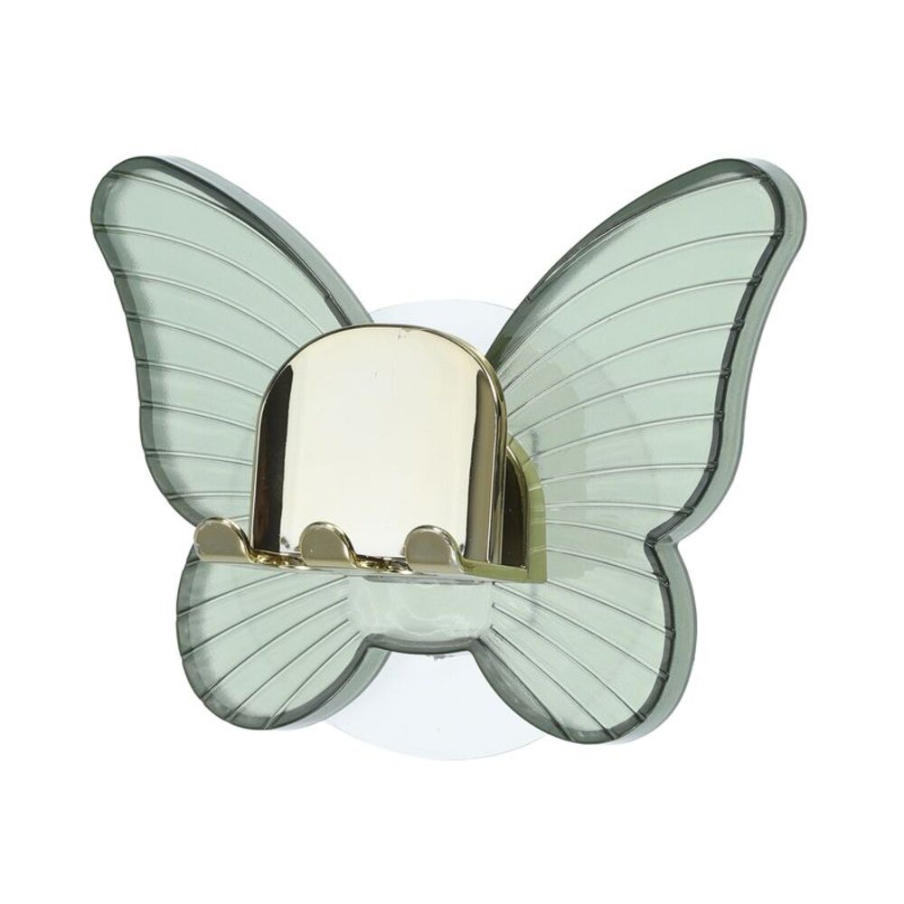 Bathrooms Cute Wall Mounted Toothbrush Holder Green 4.33"x3.35"
